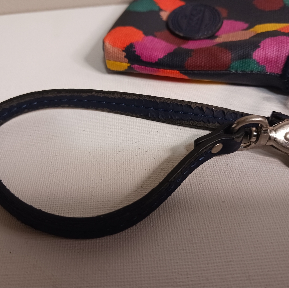 Fossil Navy And Colorful Dot Pattern Authentic Cl… - image 6